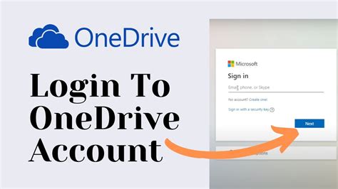 microsoft onedrive login